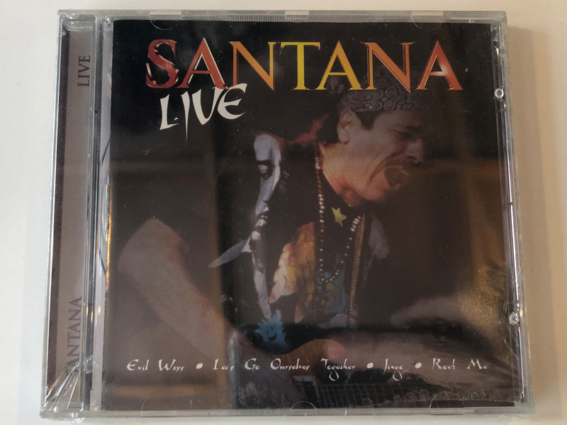 Santana ‎– Live / Evil Ways, Let's Go Ourselves Together, Jingo, Rock Me / A Play Collection ‎Audio CD / 10118-2