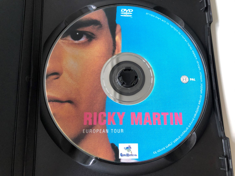 Ricky Martin - European Tour DVD 2001 / No puedo mas, Nada es imposible, Susana (7290006557285)