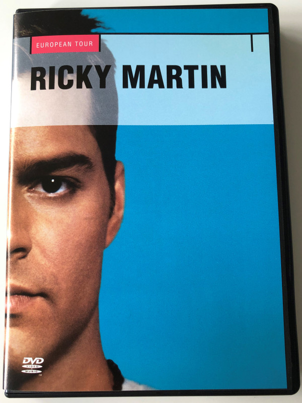 Ricky Martin - European Tour DVD 2001 / No puedo mas, Nada es imposible, Susana (7290006557285)