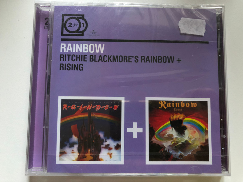 Rainbow ‎– Ritchie Blackmore's Rainbow + Rising / Universal 2x ‎Audio CD 2012 / 0600753394717