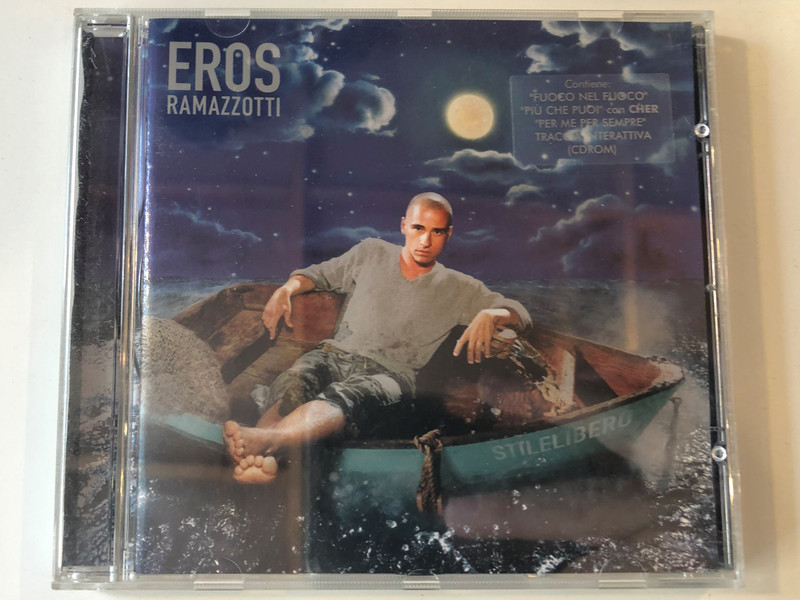 Eros Ramazzotti ‎– Stilelibero / Contiene: ''Fuoco Nel Fuoco'', ''Più Che Puo'', ''Per Me Per Sempre'' / BMG Nederland BV ‎Audio CD 2000 / 743217922320