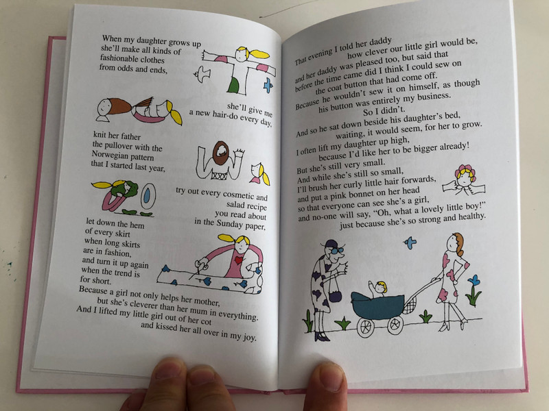 Be Glad It's a Girl - Éva Janikovszky / English edition Örülj, hogy lány / Illustrated by László Réber / Móra Publishing House 2010 (9789631188325)