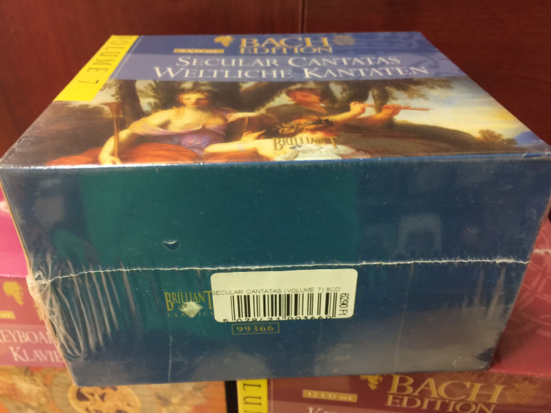 Bach Edition – Volume 7 / Secular Cantatas - Weltliche Kantaten / Brilliant Classics ‎8x Audio CD, Box Set / 99366
