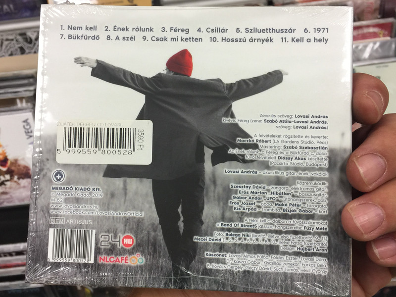 Lovasi András ‎– Tűzijáték Délben / Megadó Kiadó ‎Audio CD 2019 / M-52