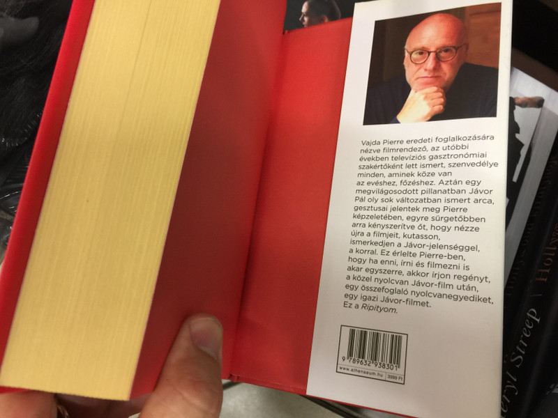 Ripityom - Jávor Pál, aki kétszer halt meg by Vajda Pierre / Athenaeum kiadó 2018 / Biography about Pál Jávor, hungarian actor / Hardcover (9789632938301)