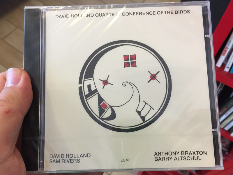 David Holland Quartet ‎– Conference Of The Birds / David Holland, Sam Rivers, Anthony Braxton, Barry Altschul / ECM Records ‎Audio CD / ECM 1027