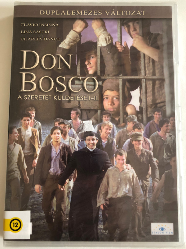 Don Bosco 2xDVD 2004 A szeretet küldetése I-II  Directed by Ludovico Gasparini, Starring Flavio Insinna, lina Sastri, Charles Dance, Michael Finerty (5999885039029)
