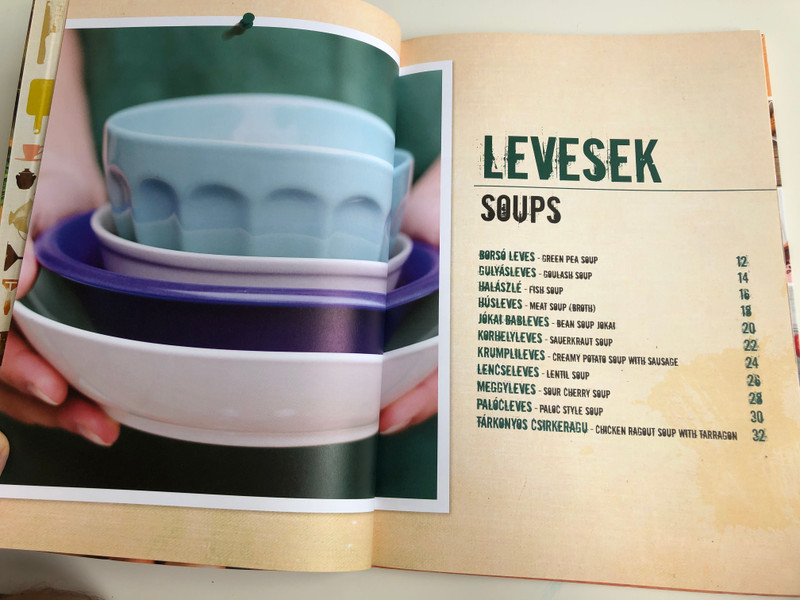 Hungarian Classics by ChefParade Cooking School / 2nd edition - 4th reprint / Chefparade Kft. 2019 / Hardcover / Classic hungarian recipes (9789630869621)