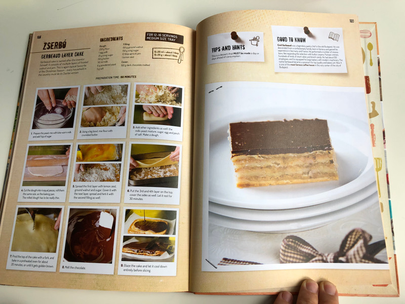 Hungarian Classics by ChefParade Cooking School / 2nd edition - 4th reprint / Chefparade Kft. 2019 / Hardcover / Classic hungarian recipes (9789630869621)