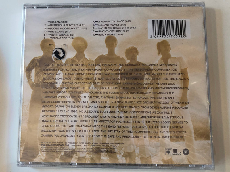 The Best Of Weather Report / Columbia ‎Audio CD 2002 / 507659 2