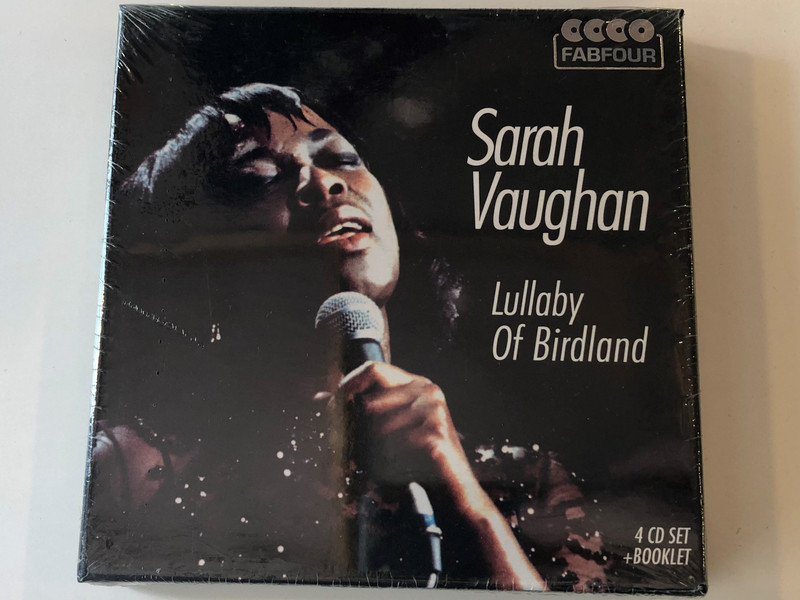 Sarah Vaughan ‎– Lullaby Of Birdland / Membran ‎4x Audio CD Stereo, Box Set + Booklet / 233328