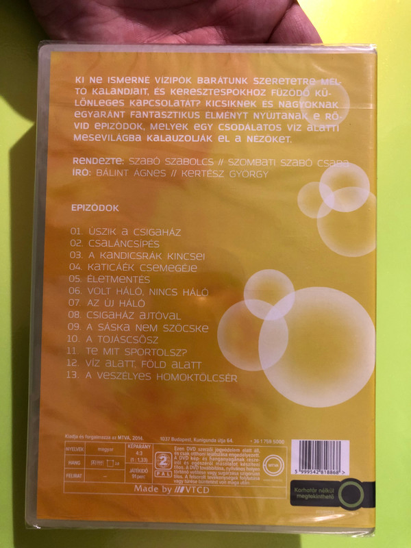 Vízipók Csoadpók 02 DVD 2014 / Directed by Szabó Szabolcs, Szombati Szabó Csaba / Written by Bálint Ágnes 