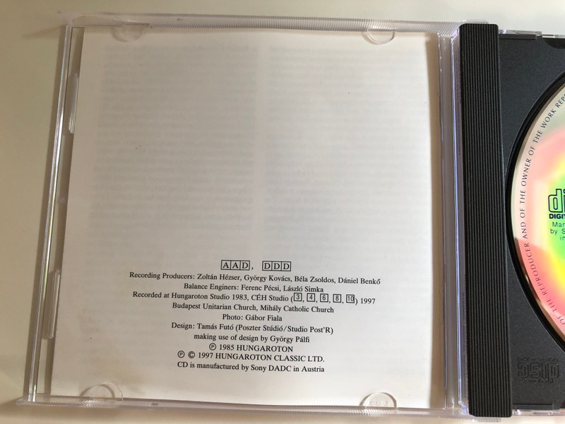 Renaissance Pop - Benkő Consort / Directed by Daniel Benko / Hungaroton Classic ‎Audio CD 1997 Stereo / HCD 12575 / Benkő Dániel feldolgozásai