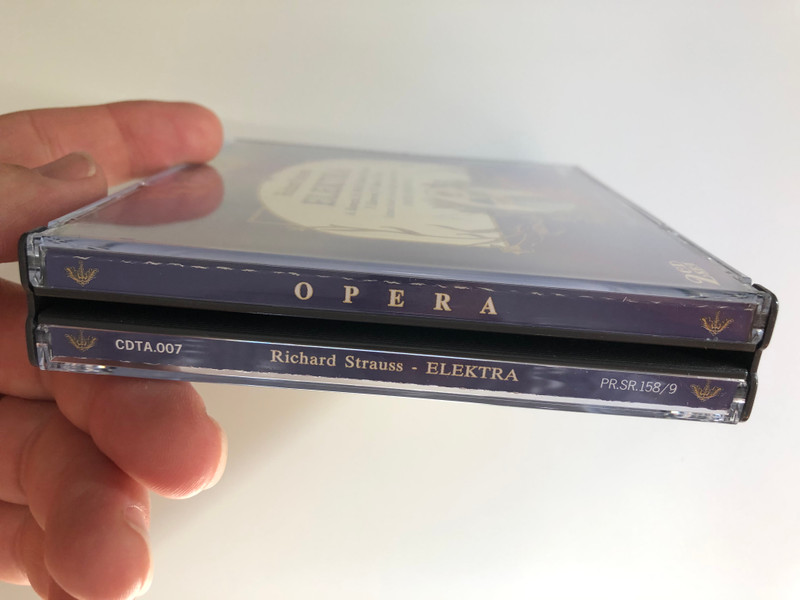 Richard Strauss ‎– Elektra / A. Konetzni, M. Modl, D. Ilitsch, H. Braun, F. Klarwein, W. Felden, D. Frass / Orchestra Stabile e Coro del Maggio Musicale Fiorentino, Dimitri Mitropoulos / Opera 2x Audio CD 1997 / CDTA.007
