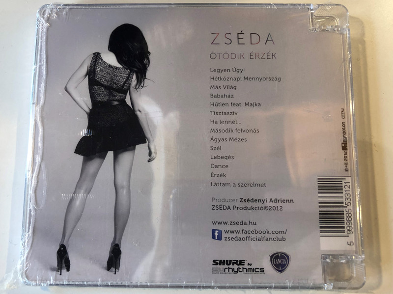Zséda ‎– Ötödik Érzék / Magneoton Audio CD 2012 / 5999885533121