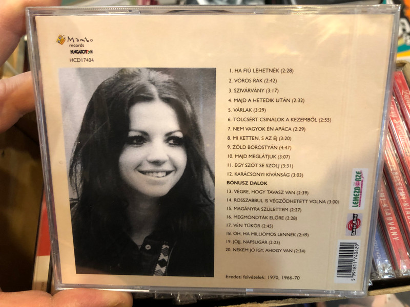 ...Ha Fiú Lehetnék - Zalatnay / Mambo Records Audio CD / HCD17404