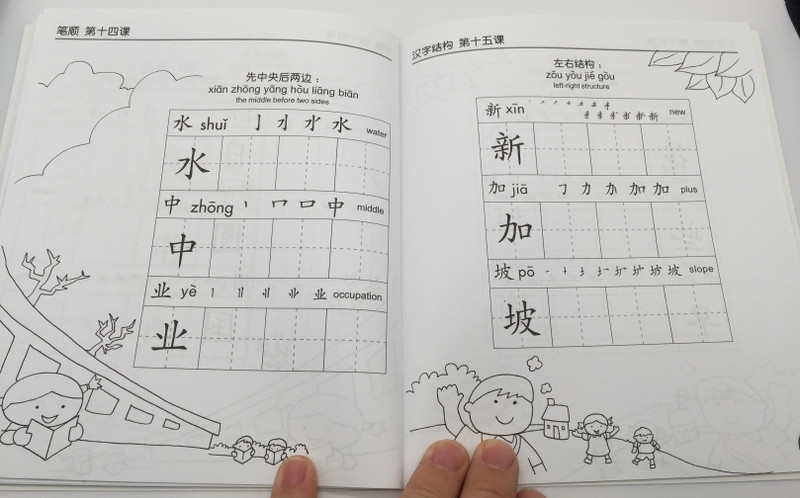 Writing Chinese is Fun! Basic strokes and stroke orders / Learning Chinese basic writing for Children / Paperback / Asiapac Books (9789812294319)