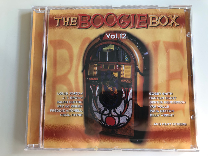 The Boogie Box Vol. 12 / Louis Jordan, J.T. Brown, Ralph Sutton, Ray Mc Kinley, Freddie Mitchell, Cecil Payne, Bobby Smith, Marylin Scott, Bertha Henderson, Van Walls, Paul Gayton, Billy Wright, and many others / Tim Cz Audio CD 2001 / 205547-202