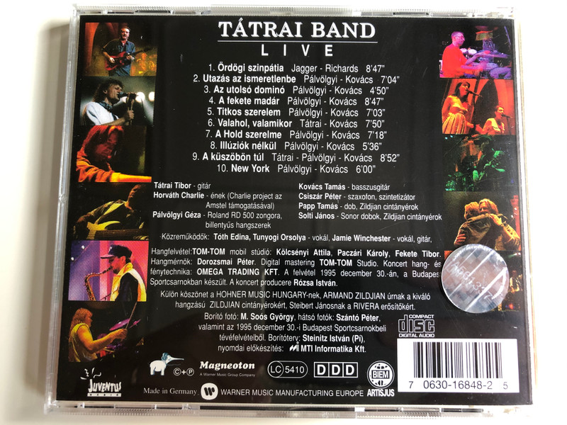Tátrai Band ‎– Trilógia / Magneoton ‎3x Audio CD 1995 / 0630-16846-2