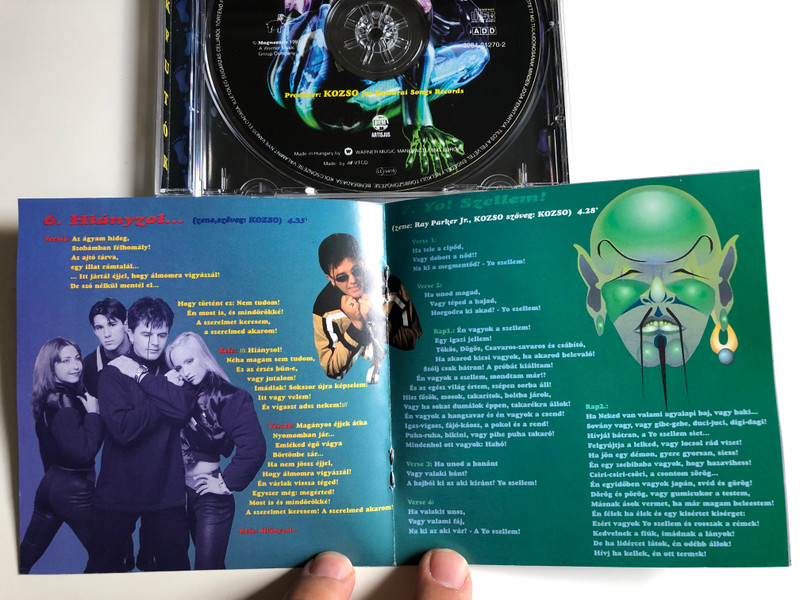 Ámokfutók ‎– Van Valami... / Magneoton ‎Audio CD 1997 / 3984-21270-2