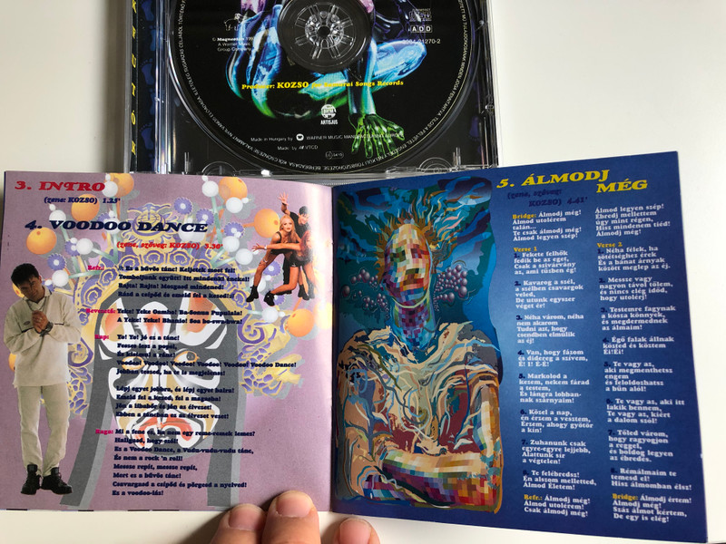 Ámokfutók ‎– Van Valami... / Magneoton ‎Audio CD 1997 / 3984-21270-2