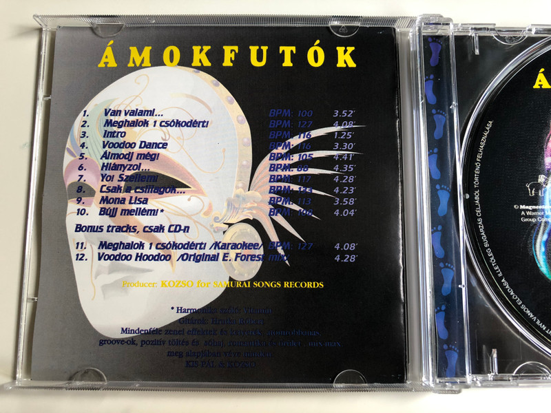 Ámokfutók ‎– Van Valami... / Magneoton ‎Audio CD 1997 / 3984-21270-2