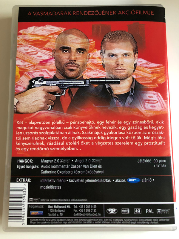 The Collectors DVD 1999 A behajtók / Directed by Sidney J. Furie / Starring: Casper Van Dien, Rick Fox, Catherine Oxenberg, Daniela Ferrera (5998133139832)