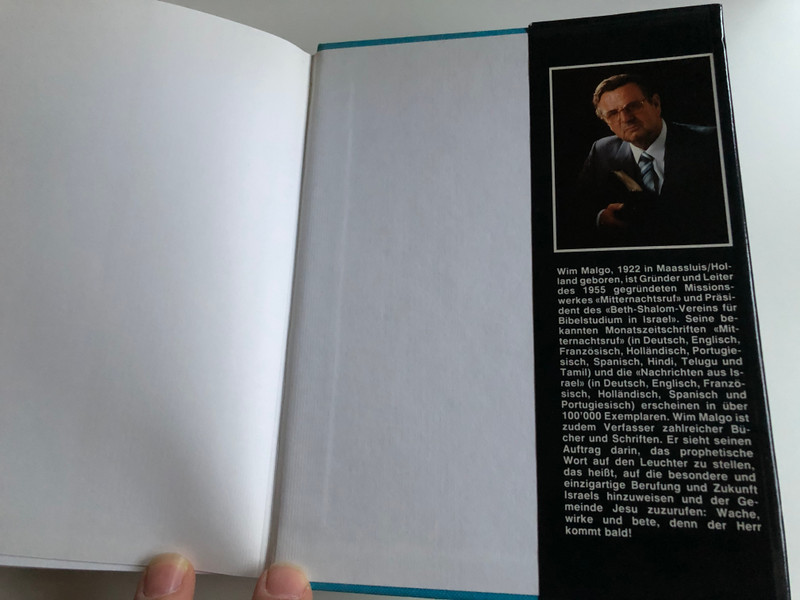 Biblische Antworten auf 350 Lebensfragen by Wim Malgo / German book about Biblical answers to 350 life questions / Verlag Mitternachtsruf / Hardcover (385810115X)
