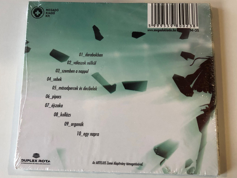 Vad Fruttik ‎– Darabok / Megadó Kiadó Kft. ‎Audio CD / M-35