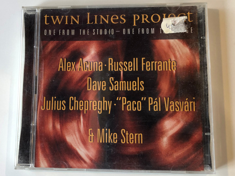 Twin Lines Project ‎– One From The Studio - One From The Stage / Alex Acuna, Russell Ferrante, Dave Samuels, Julius Chepreghy, ''Paco'' Pal Vasvari & Mike Stern / Periferic Records ‎2x Audio CD 1999 / BGCD 032
