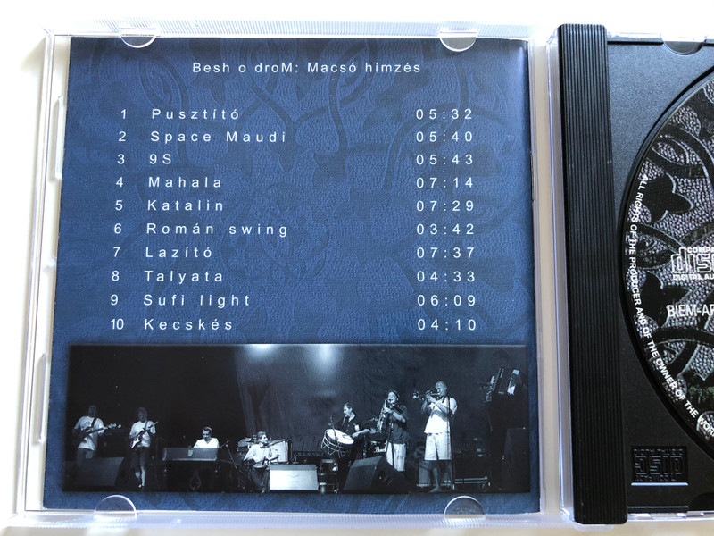 Besh O Drom ‎– Macsó Hímzés / Fonó Records ‎Audio CD 2000 / FA-082-2