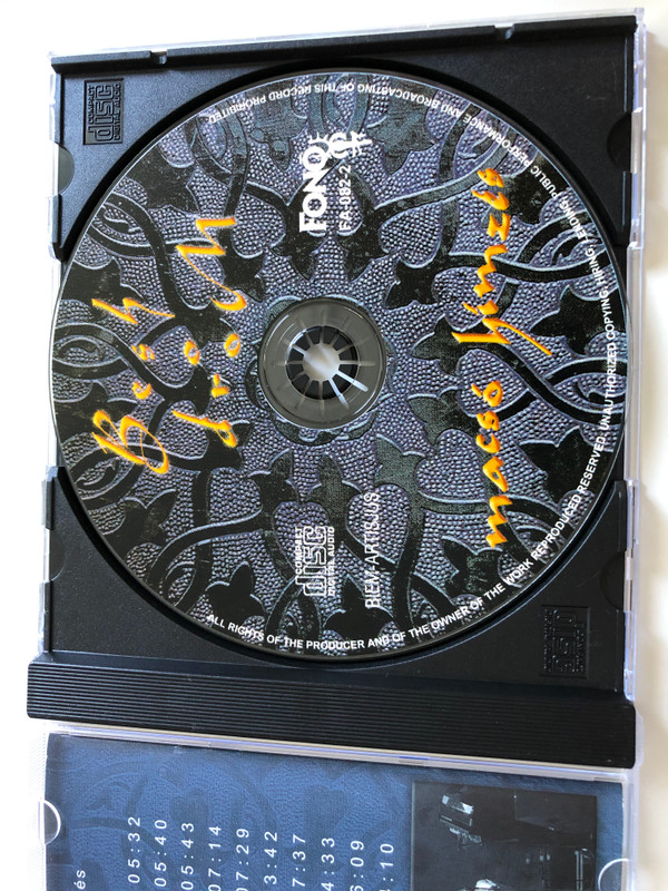 Besh O Drom ‎– Macsó Hímzés / Fonó Records ‎Audio CD 2000 / FA-082-2