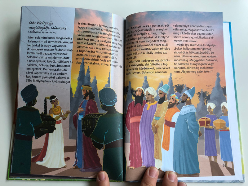 Dávid és Izrael királysága - Biblia sorozat gyerekeknek by Joy Melissa Jensen / Hungarian edition of David - God's Chosen King / Illustrations Gustavo Mazali / Egmont Hungary 2010 / Hardcover (9789636294373)