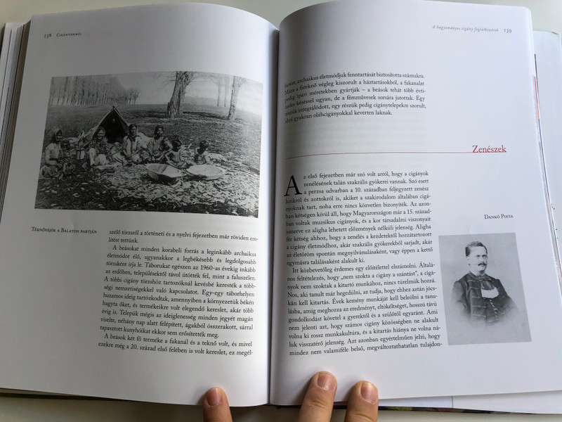 Cigányokról by Bencsik Gábor / Magyar Mercurius 2008 / Hungarian essay book about Gypsy Romani people in Hugary / Hardcover (9789639872035)