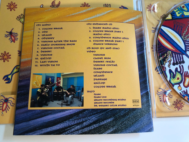 Djabe ‎- Special Guest Ferenc Snetberger – Witchi Tai To / Gramy Records ‎2x Audio CD 1998 / GR-007