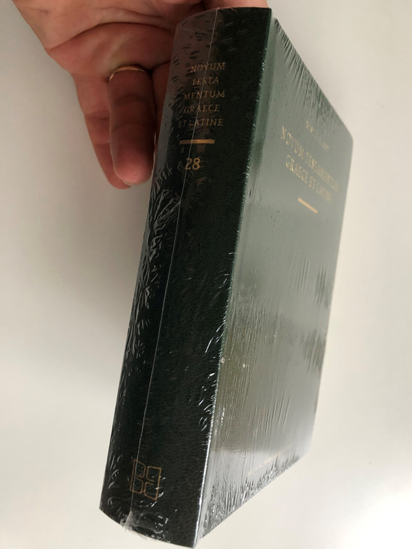 Novum Testamentum Graece et Latine (Nestle-Aland) / Greek and Latin New Testament / Deutsche Bibelgesellschaft / Nestle-Aland NT / Green Hardcover (9783438051639)