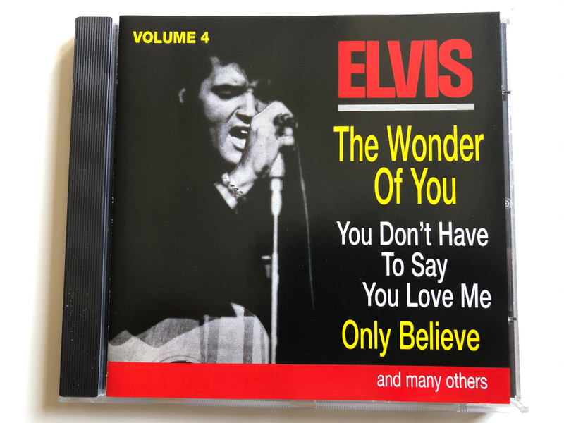 Elvis - The Wonder Of You, You Don't Have To Say You Love Me, Only Believe, and many others / Volume 4 / RCA Audio CD Stereo / 36 432 3