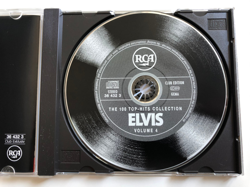 Elvis - The Wonder Of You, You Don't Have To Say You Love Me, Only Believe, and many others / Volume 4 / RCA Audio CD Stereo / 36 432 3