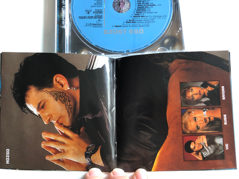 Ámokfutók ‎– Ezüst Eső / Including Hit Singles: Ne Sírj!, Neked Adom, Temess El A Szerelmedbe, Nyugi, Nyugi Baby! / Magneoton ‎Audio CD / 3984-27200-2
