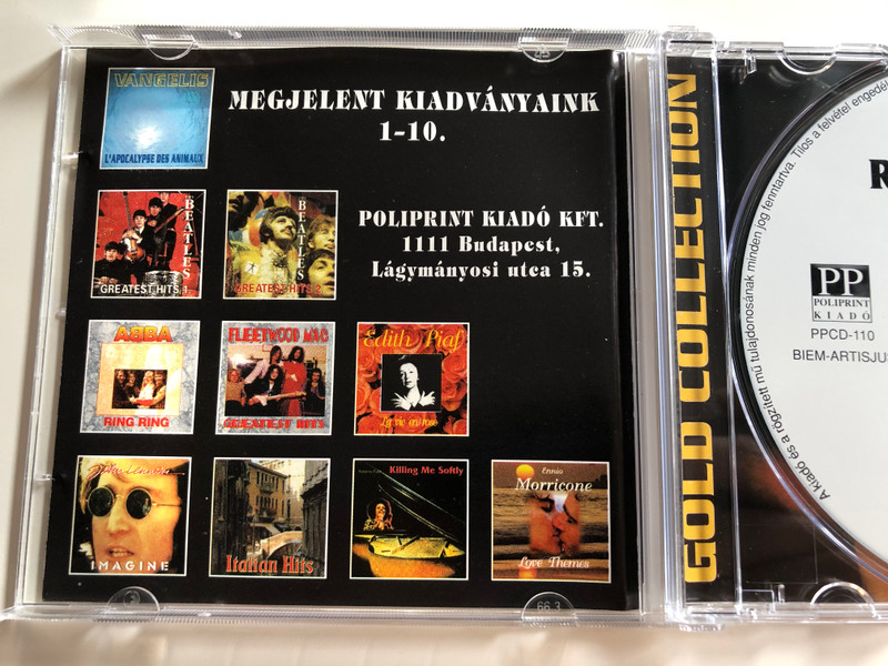 Roberta Flack ‎– Killing Me Softly / Poliprint Kiado Audio CD / PPCD-110