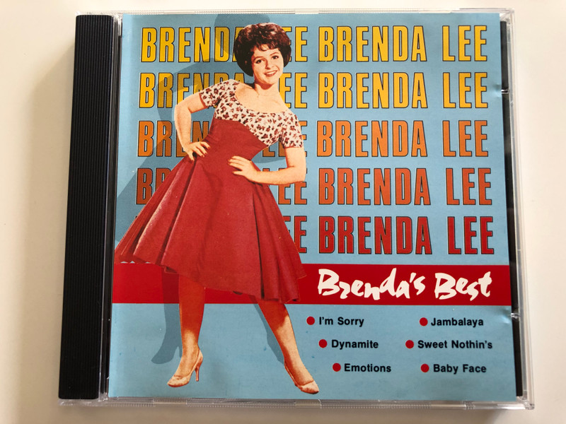 Brenda Lee ‎– Brenda's Best / I'm Sorry, Dynamite, Emotions, Jambalaya, Sweet Nothin's, Baby Face / World Star Collection ‎Audio CD / CD 99043
