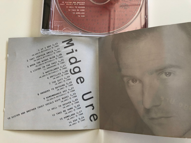Midge Ure ‎– If I Was / That Certain Smile, Wastelands, Answers To Nothing / Disky ‎Audio CD 1997 / DC 868792