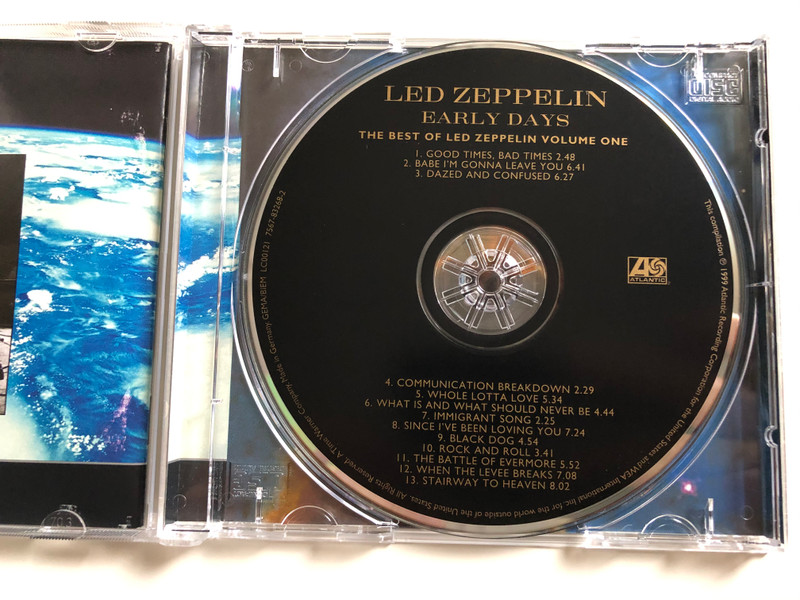 Led Zeppelin ‎– Latter Days: The Best Of Led Zeppelin Volume Two / Atlantic ‎Audio CD 2000 / 7567-83278-2