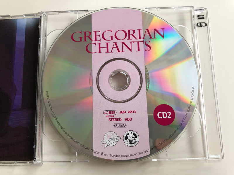 The Sound Of Mystery - Gregorian Chants / Jaba Music Exklusiv ‎2x Audio CD Stereo / JABA 26513