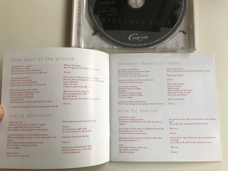 Princess Rock / Roasting House Records Audio CD 2005 / RHRCD 673-2