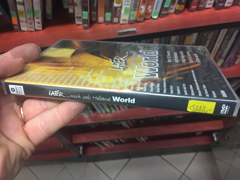 Later... with Jools Holland - World DVD Over 30 fantastic performances ft. artists from all corner of the world / Youssou N'Dour, Ibrahim Ferrer, Cesaria Evora, Bebel Gilberto, Gipsy Kings, Femi Kuti (0825646234196)
