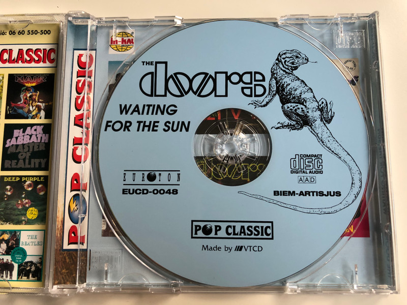 The Doors ‎– Waiting For The Sun / Pop Classic / Euroton ‎Audio CD / EUCD-0048