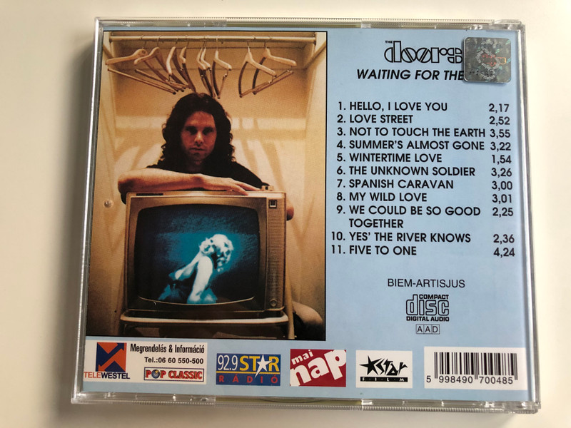 The Doors ‎– Waiting For The Sun / Pop Classic / Euroton ‎Audio CD / EUCD-0048