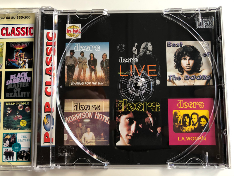 The Doors ‎– Absolutely Live / Total Time: 77,18 / Pop Classic / Euroton ‎Audio CD / EUCD-0110