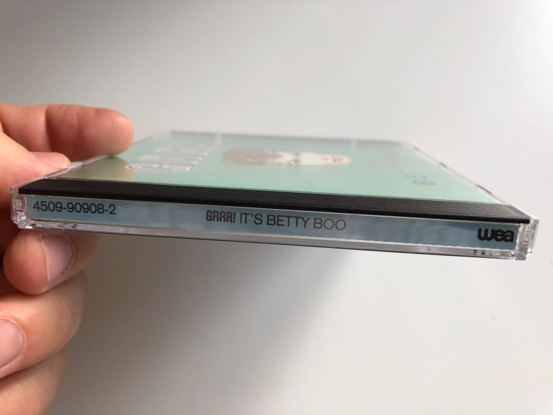 Grrr! - It's Betty Boo / WEA ‎Audio CD 1992 / 4509-90908-2